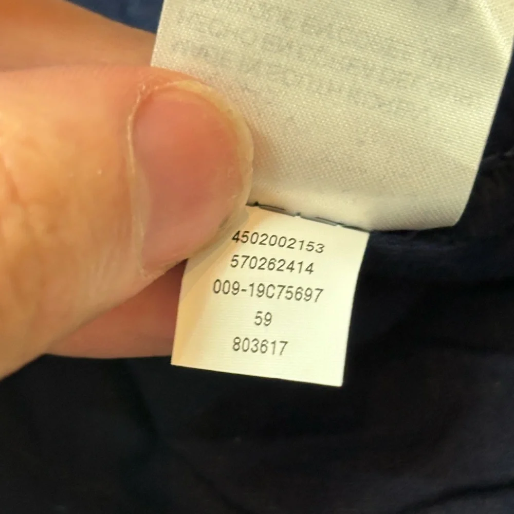 Chicos Navy & Light Blue Super Soft Top - Picture 7 of 16